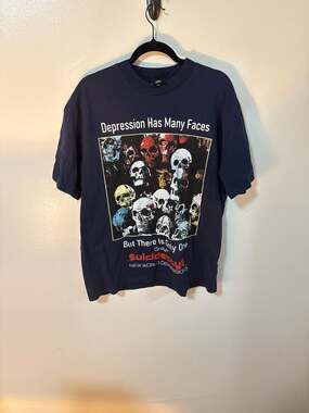 G59 Records $uicideboy$ New World Depression "Depression Has Many Faces" T-Shirt
